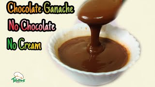 Instant Chocolate Ganache/ Chocolate Cream ||  ചോക്ലേറ്റും ഫ്രഷ് ക്രീമും ഇല്ലാതെ അടിപൊളി