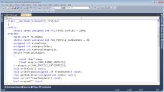 Profiler Conditionally Compiling Out the Profiler Code