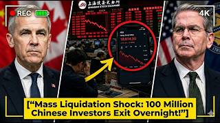 “Mass Liquidation Shock: 100 Million Chinese Investors Exit Overnight!”