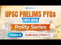 V8- Judiciary Part-1 | Decoding UPSC Prelims PYQs (1979-2024) | Edukemy IAS #polity #judiciary #pyqs