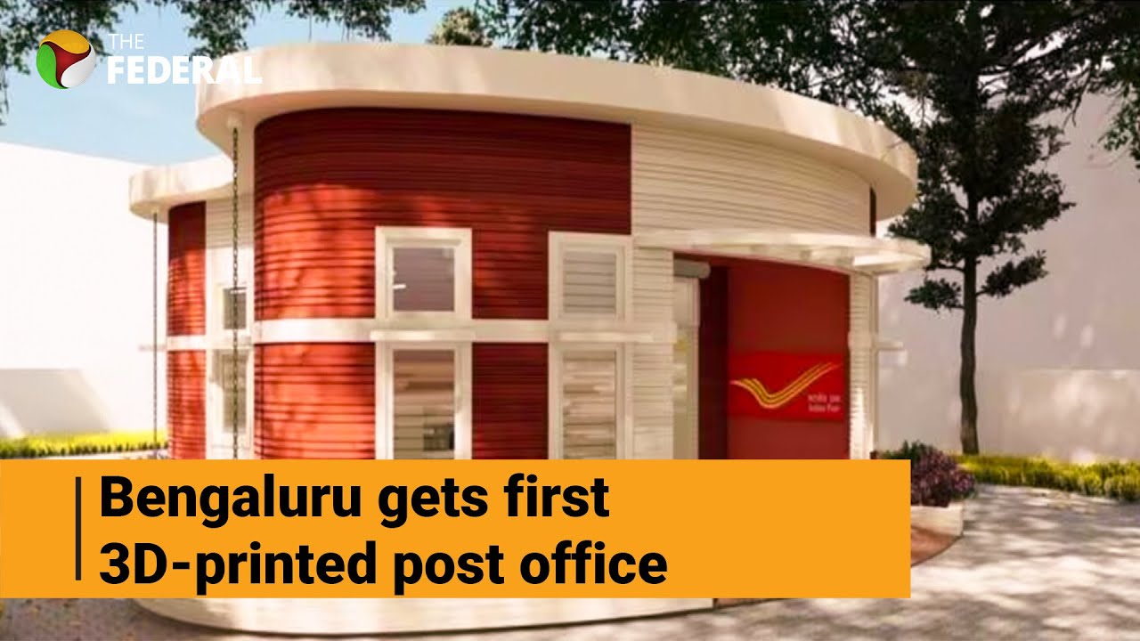 India's First 3D-printed Post Office Building Inaugurated In Bengaluru ...