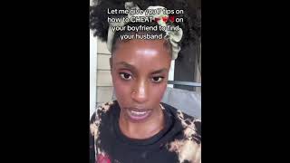 She gives women 7 tips on how to cheat on their boyfriends