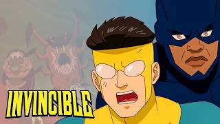 Invincible Is NOT Happy With Darkwing Saving The Day | Invincible Season 3