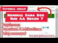 Pengambilan dan Pelaporan Dana Bos AA di eRKAM. Realisasi Dana Bos yang Terkena AA #bosmadrasah