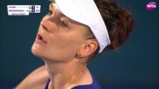 My Performance | Agnieszka Radwanska Defeats Duan | 2017 Apia International Sydney Quarterfinal