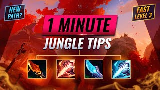 3 OP Jungle Tips in Under 1 Minute - League of Legends #Shorts