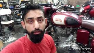 Royal enfield self problem