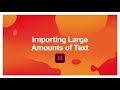 Book Formatting: Importing Large Amounts Of Text