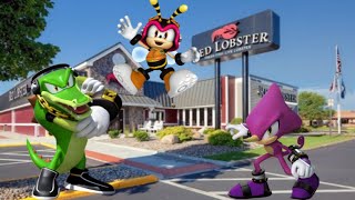 Team Chaotix goes to Red Lobster