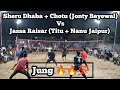 Sheru Dhaba + Chotu (Jonty Bayewal) Vs Jassa Raisar (Jaipur) at Bayewal Volleyball Tournament Match