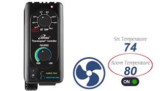 iLIVING Thermospeed(TM) Temperature and Speed Controller 10\