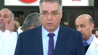 ჯანდაცვის მინისტრი ალადაშვილის სახელობის კლინიკის საიუბილეო ღონისძიებაზე