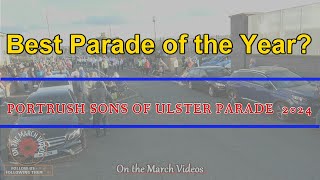 Portrush Sons of Ulster (Full Parade) 2024