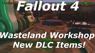 Fallout 4 Wasteland Workshop DLC - New Settlement Items! Cages, Traps, Arena & More! (Fallout 4 DLC)