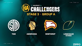 Challengers NA - Group A Main Event TSM vs AMB - Map 2