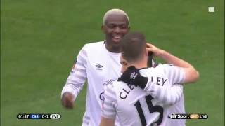 (HD) arouna kone  goal vs carlisle (2-0)