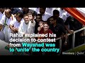 rahul gandhi files nomination from wayanad