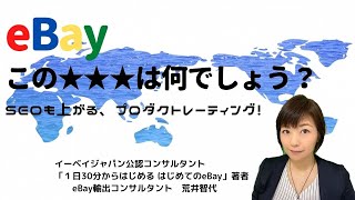 eBay輸出/Product ratingsとは？★★★の意味と表示させる方法について