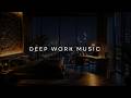 Deep Work Music ☕ Smooth Jazz & Soul R&B for Focus, Study, Coding & Productivity | Night Jazz Lounge