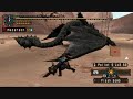 mhp2g mhfu dual black diablos 7 11 felyne heroics