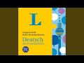 Kapitel 35.3 & Kapitel 36.1 - Langenscheidt Audio-Grundwortschatz Deutsch Als Fremdsprache