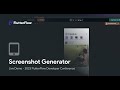 Screenshot Generator - FlutterFlow Live Demo | FFDC 2023