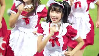 [4k60p] 230815  筠熹 李昀 YOASOBI アイドル中場舞 Cheerleader fancam Rakuten Girls #樂天女孩#치어리더 #라쿠텐걸스 #筠熹