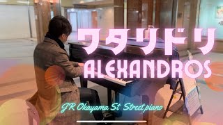 ワタリドリ Alexandros 【耳コピ・即興】岡山駅ストリートピアノ