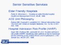 specialized geriatric services in acute care hospitals