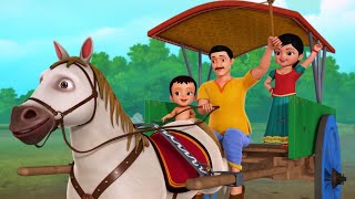 Kudure Gadi - Horse Cart Song | Kannada Rhymes for Children | Infobells