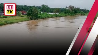 Banjir di Kampung Sepakat Baru, Kampung Laut surut
