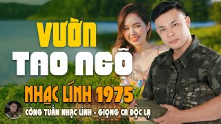 VƯỜN TAO NGỘ - CÔNG TUẤN BOLERO➤LK Nhạc Lính 1975 Tuyển Chọn➤NHẠC VÀNG XƯA HẢI NGOẠI ĐỘC LẠ2025