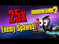 Can I Beat Borderlands 2 If 25x AS MANY ENEMIES SPAWN!?