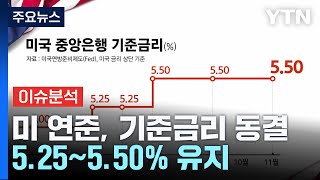 [굿모닝경제]미 연준, 기준금리 또 동결...고금리 언제까지? / YTN