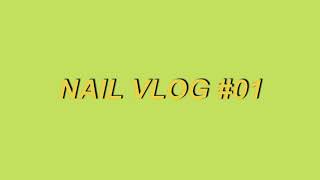 nail vlogㅣ요즘 핫한 얼음네일, 오로라네일, 유카네일, 유리알 네일