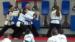 Kyuki-Do Martial Arts of Geneva, Board Breaking at July 2012