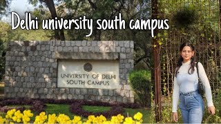 Delhi University South campus 🚉 🎓| vlog