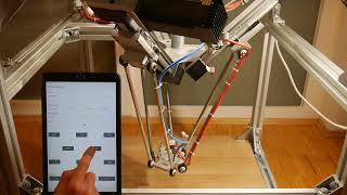 Jogging CODESYS SoftMotion robot using PYTHON and HTML5
