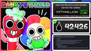 DANDYS WORLD UPDATE! (NEW CODES, NEW SPROUT COSMO GLISTEN TOONS, NEW TWISTEDS \u0026 MORE)