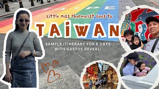 FIRST TIME IN TAIWAN WITH BABY ERIN: 8 DAYS ITINERARY + GASTOS REVEAL! | Little Miss Pharmacist