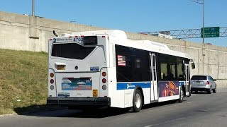 MTA New York City Bus: 2010 Orion VII NG HEV Bus 4702 On The Q58 At Horace Harding Expwy \u0026 108th St