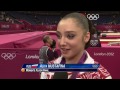 Alexandra Raisman Wins Artistic Floor Exercise Gold - London 2012 Olympics