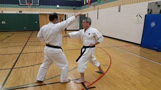 3 step sparring (Sanbon Kumite)