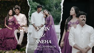 WEDDING LIVE STREAMING - JOBIN \u0026 SNEHA  -  30 MAY 2024 - 11:00 AM IST