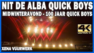 ⁽⁴ᴷ⁾ Vuurwerk Quick Boys 100 jaar - Nit de Alba - Midwinteravond - Xena Vuurwerk - Pyrofreaks