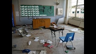 Huge Middle School Abandoned with stuff left everywhere