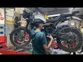 2021 royal enfield himalayan bs6 second service mirage silver vikingvivek