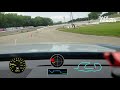 autocross from the dashboard of my 1971 mustang at the madison speedway with mscc on 8 6 2023