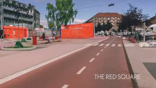 The bike lanes of Copenhagen