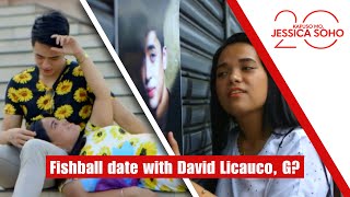 Fishball date with David Licauco, G? | Kapuso Mo, Jessica Soho